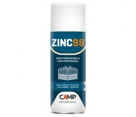 Protector de zinc claro y brillante al 98% ZINC98 en Aerosol de 400 ml